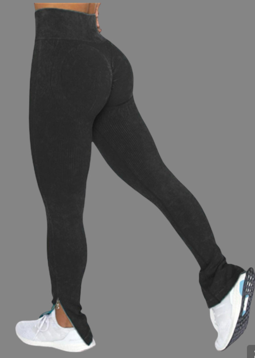 TREL SUPPS RIBBED LEGGINGS