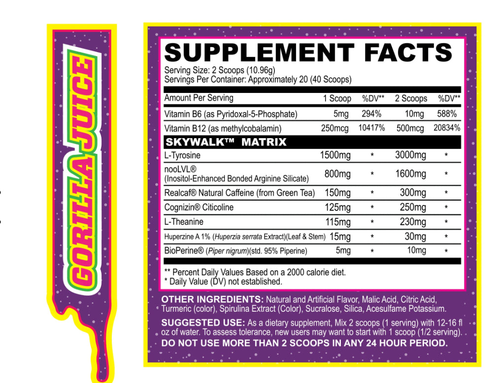 SKYWALK™
THE BEST BRAIN FUEL SOLUTION