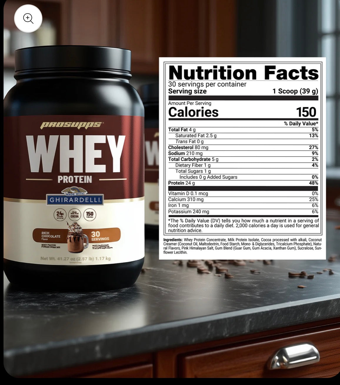 Ghirardelli x ProSupps Whey Protein