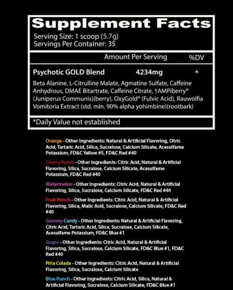 PSYCHOTIC GOLD