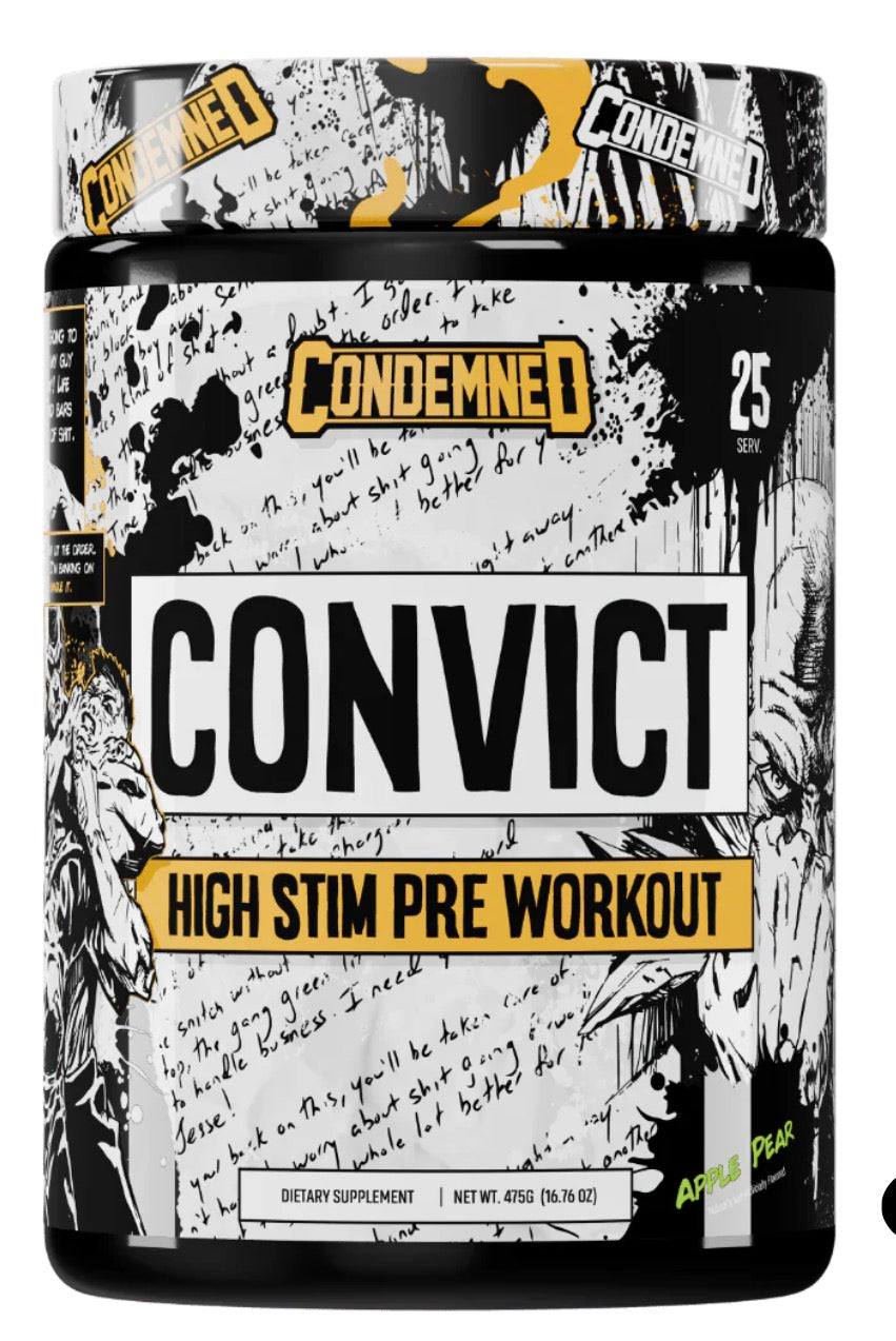 CONVICT NEW PRE-WORKOUT