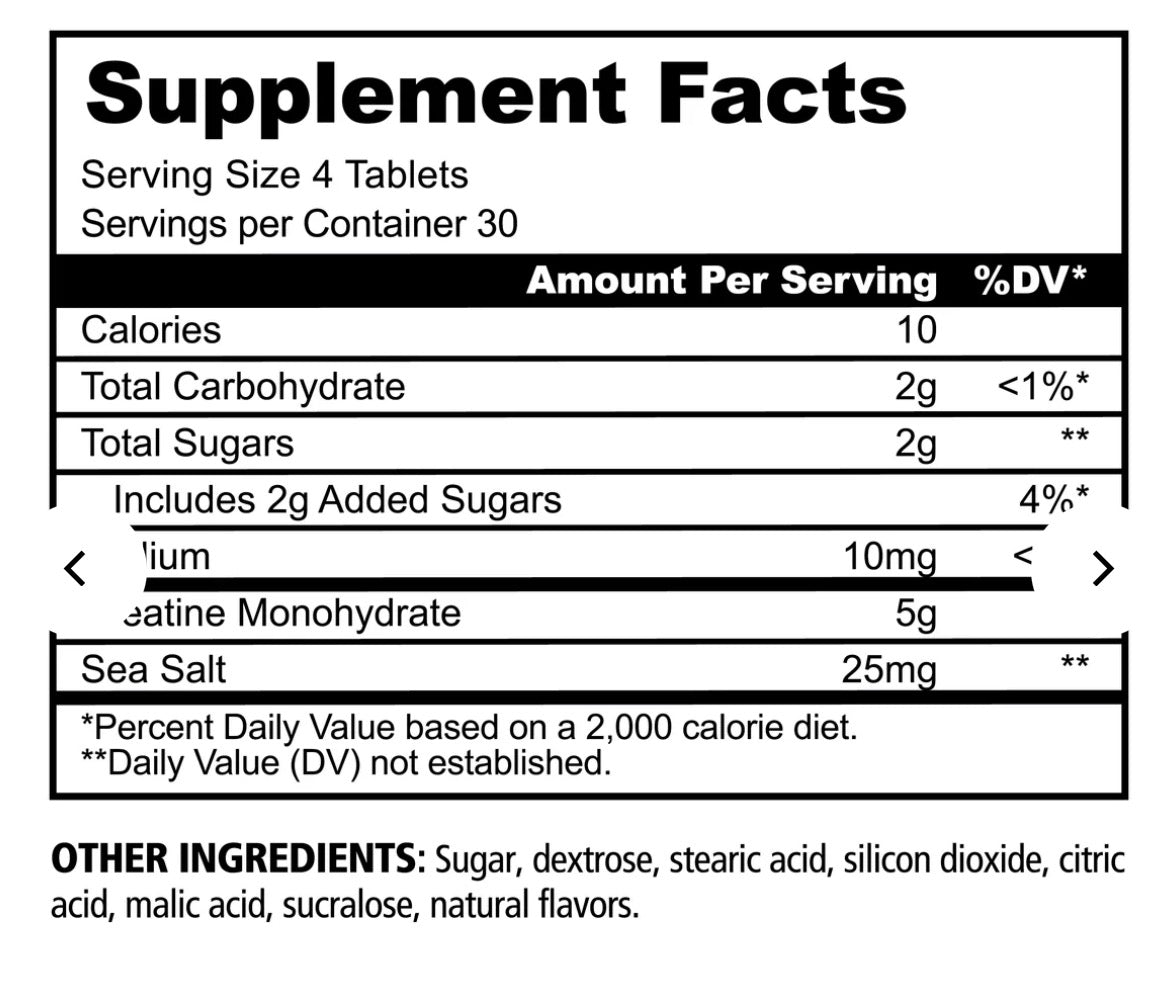 All New Creatine Bites