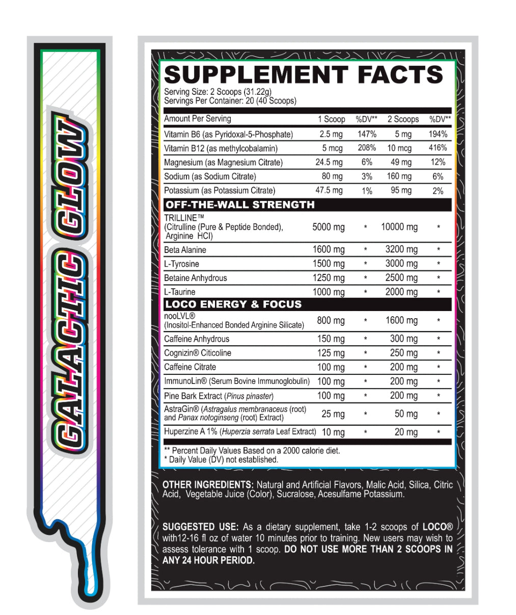 LOCO®
PRE-WORKOUT