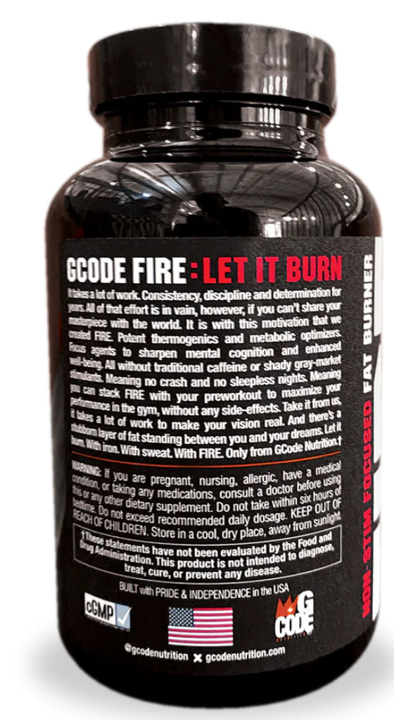 FIRE: NON-STIM FOCUSED FAT BURNER