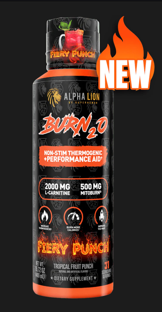 burn 2.0 vs l-carnitine Alpha Lion Burn20 31 Servings Fiery Punch Siren Labs L-Carnitine Elite Burn