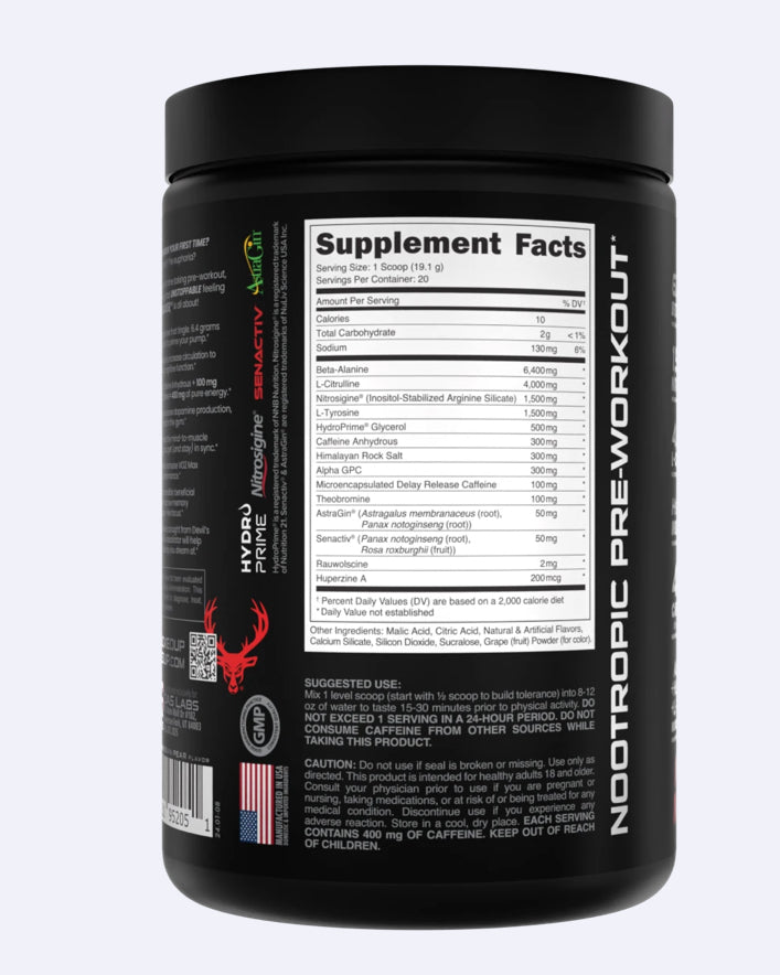 Mother Bucker Pre-Workout (ANIME)