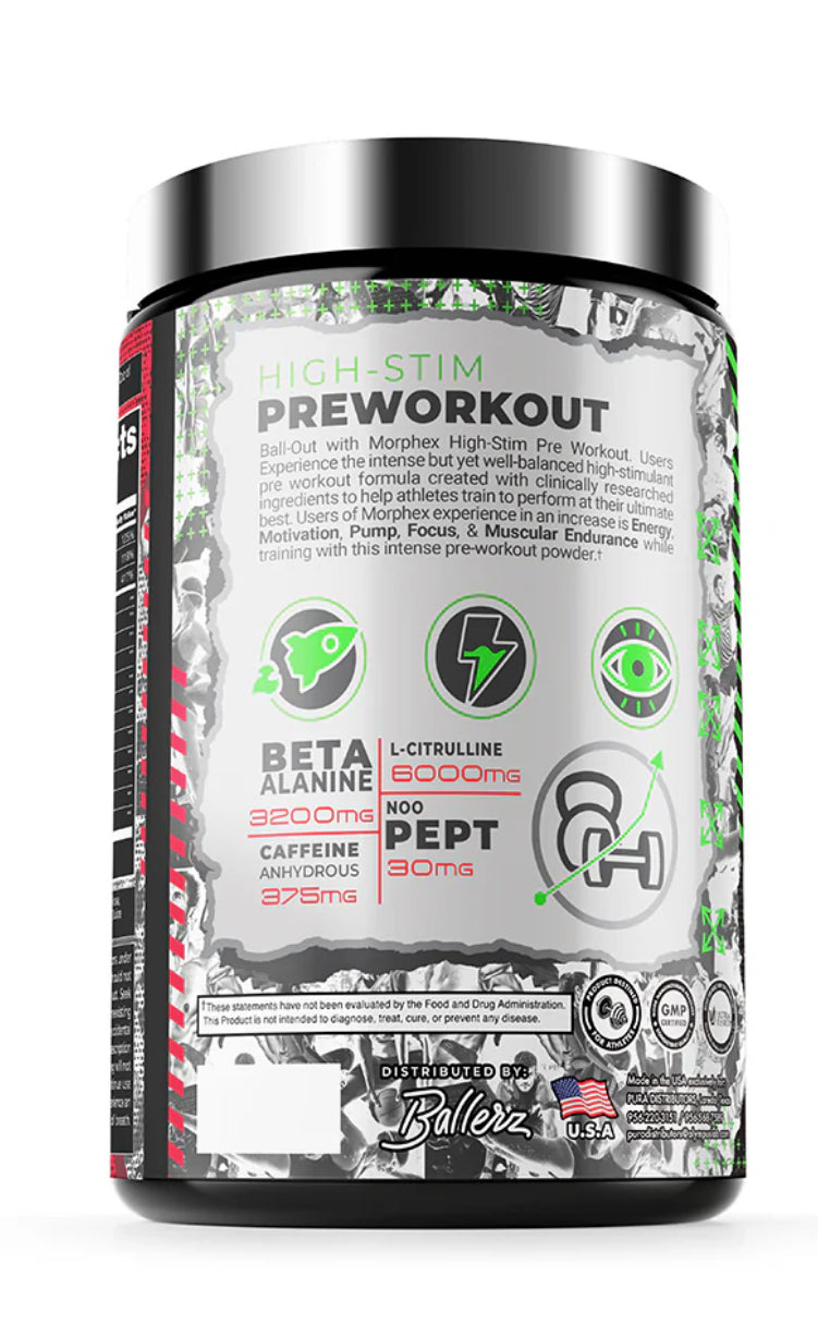 Ballerz MORPHEX Advanced Pre-Workout