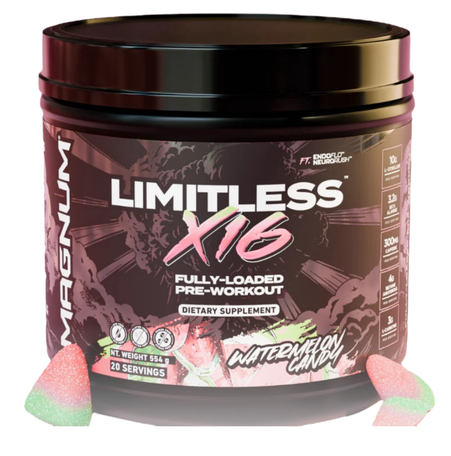 MAGNUM “NEW” Limitless X16 PRE WORKOUT