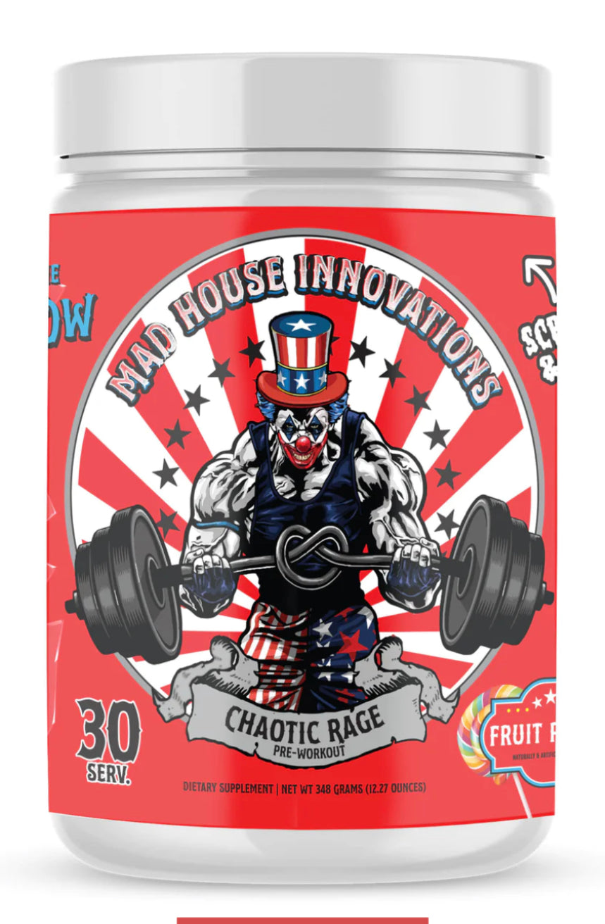 MAD HOUSE INNOVATIONS- CHAOTIC RAGE PRE-WORKOUT