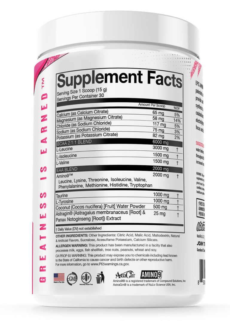 NUTRIFITT EPIC AMINOS