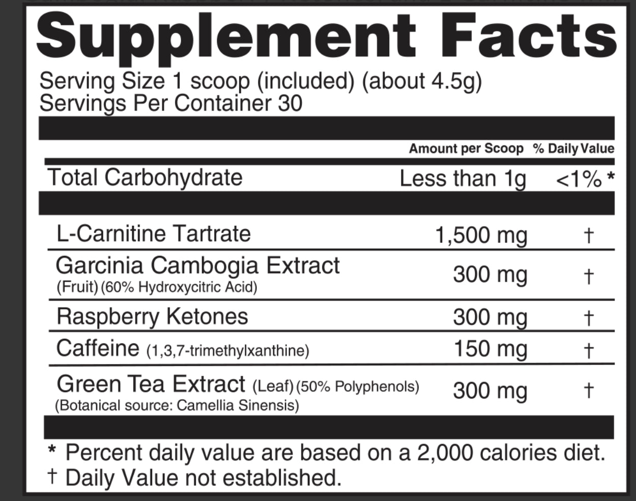 BELIEVE SUPPS ENERGY + BURNER