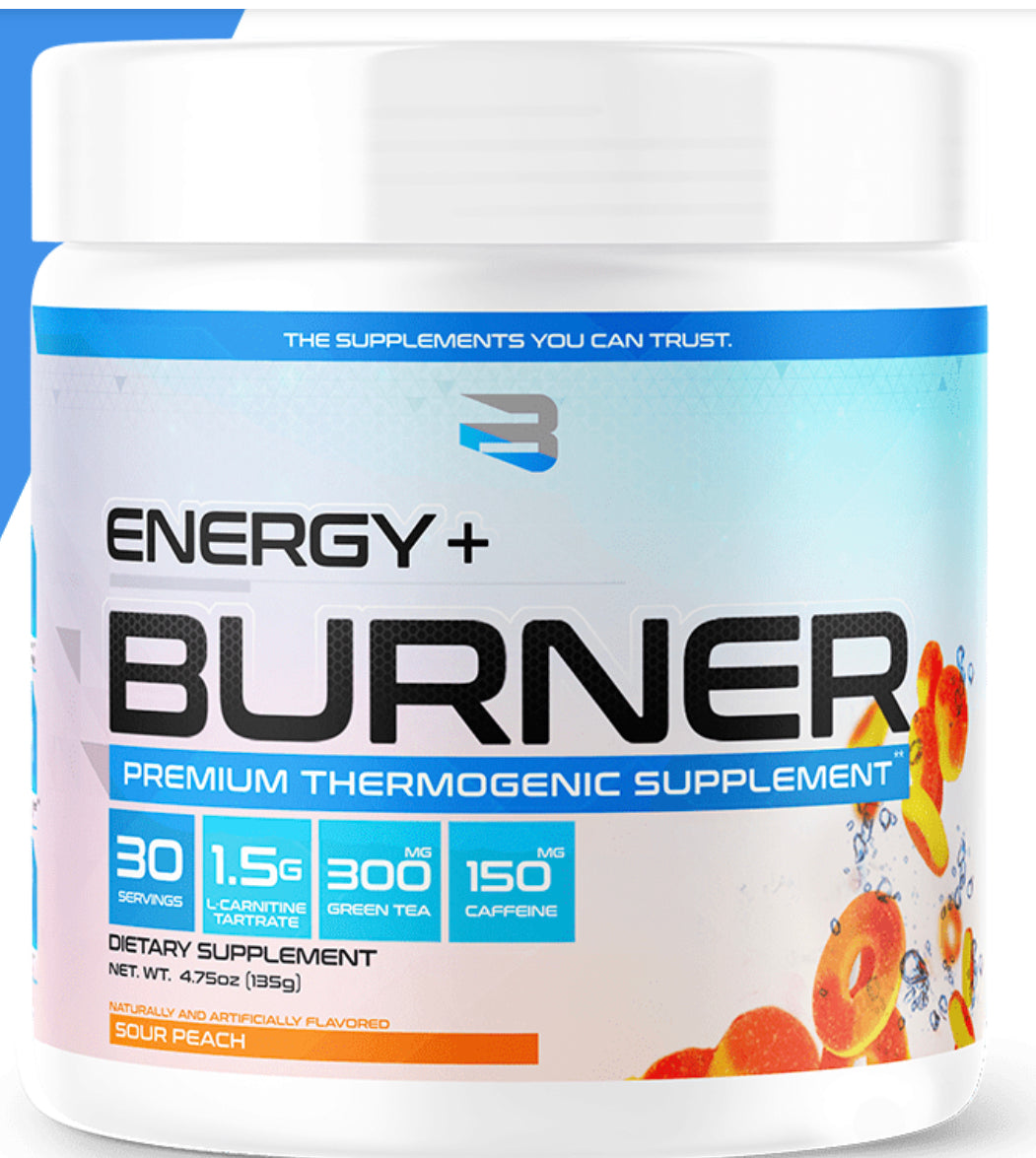 BELIEVE SUPPS ENERGY + BURNER