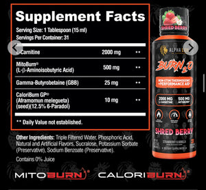 Burn 2.0 (NEW DESIGN)
Stim-Free Liquid Thermogenic and Performance Aid†