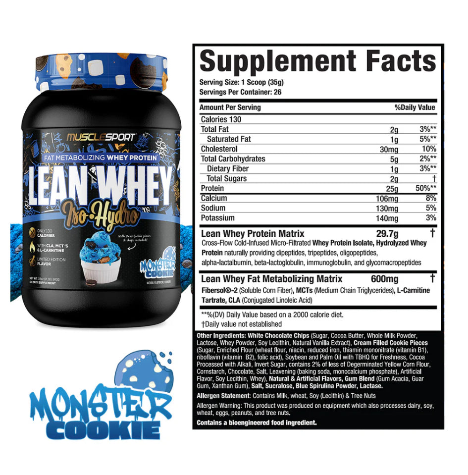 SOPORTE MUSCULAR Lean Whey™ 2lb