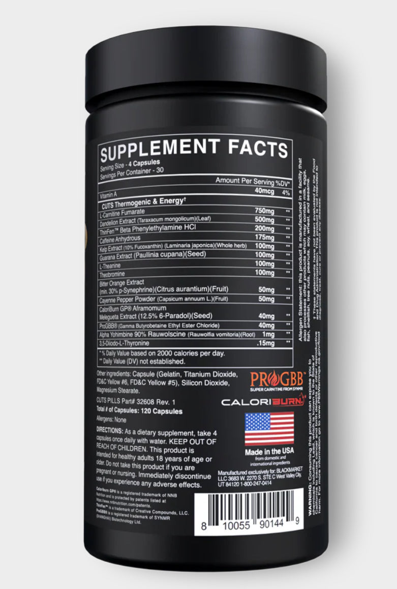 CUTS Thermogenic PILLS