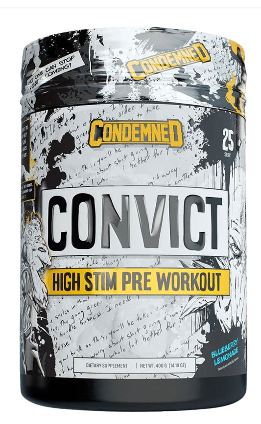 CONVICT NEW PRE-WORKOUT