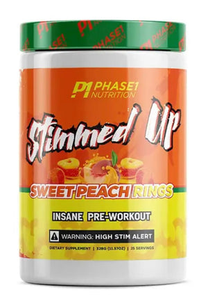 P1 : STIMMED UP®
Strong High Stimulant Preworkout
