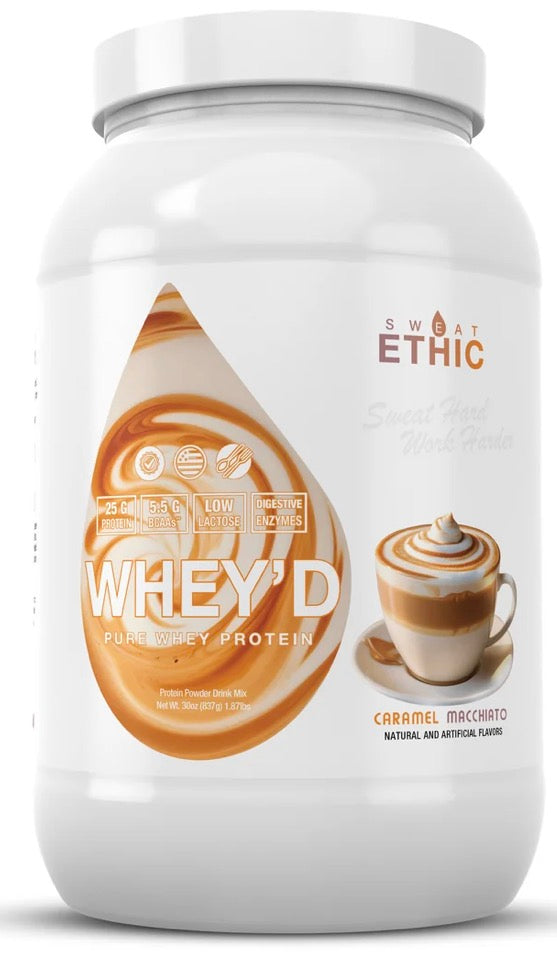 SWEAT ETHIC
WHEY'D PROTEIN