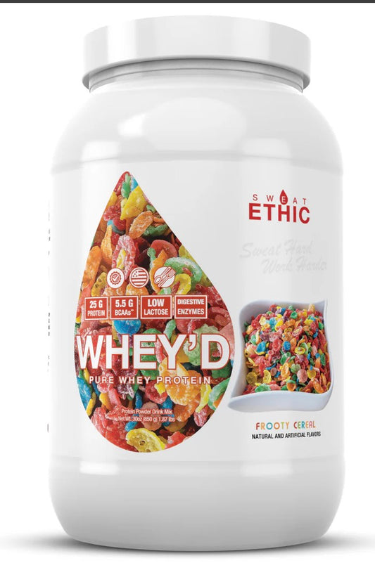 SWEAT ETHIC
WHEY'D PROTEIN