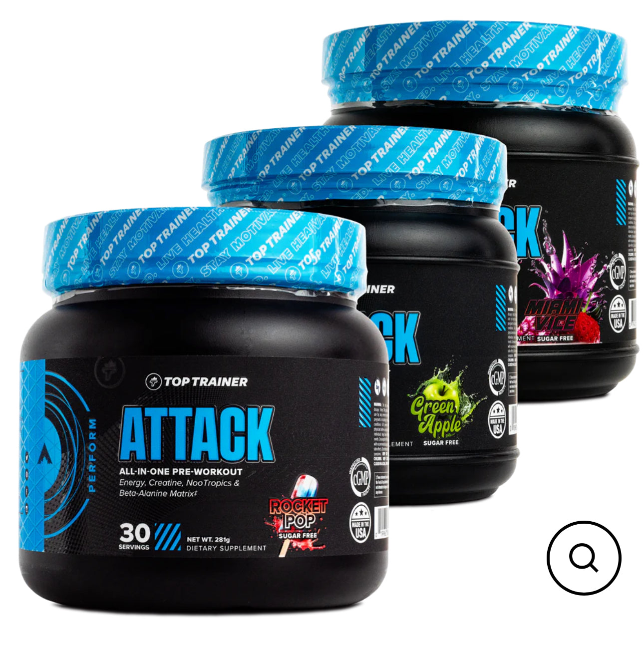 ATTACK™
ALL-IN-ONE PREWORKOUT
