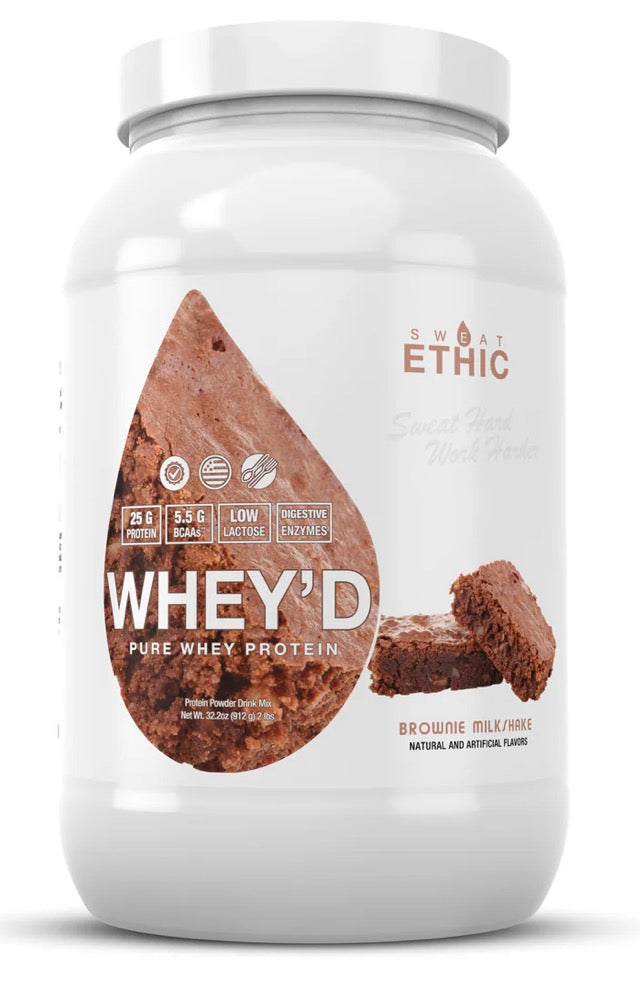 SWEAT ETHIC
WHEY'D PROTEIN