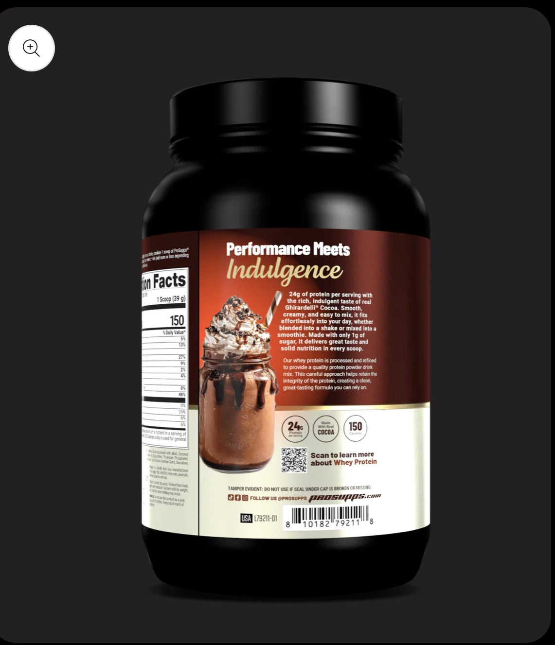 Ghirardelli x ProSupps Whey Protein