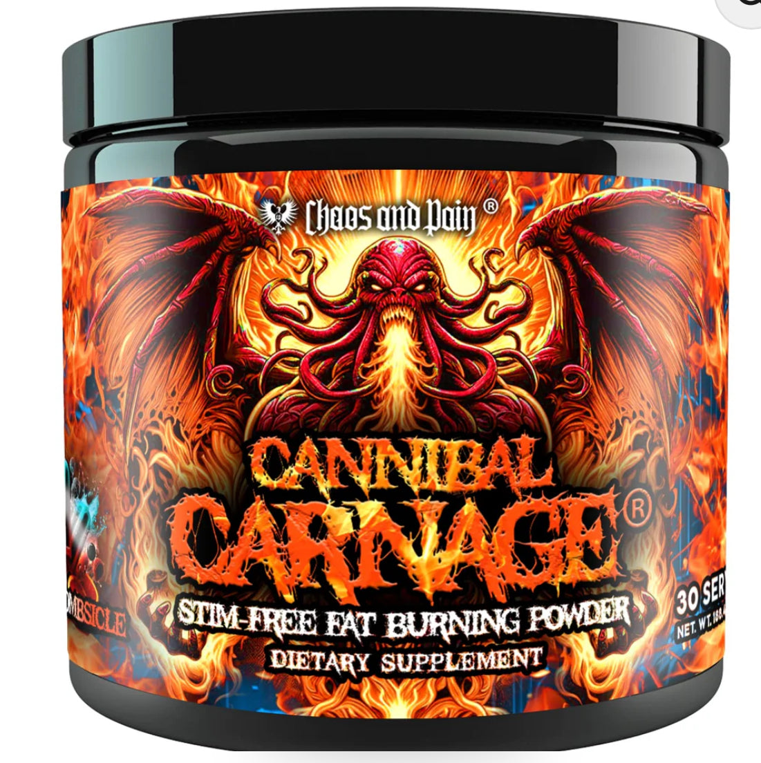 Cannibal Carnage - Non-Stim Fat Burner
The Monster Returns