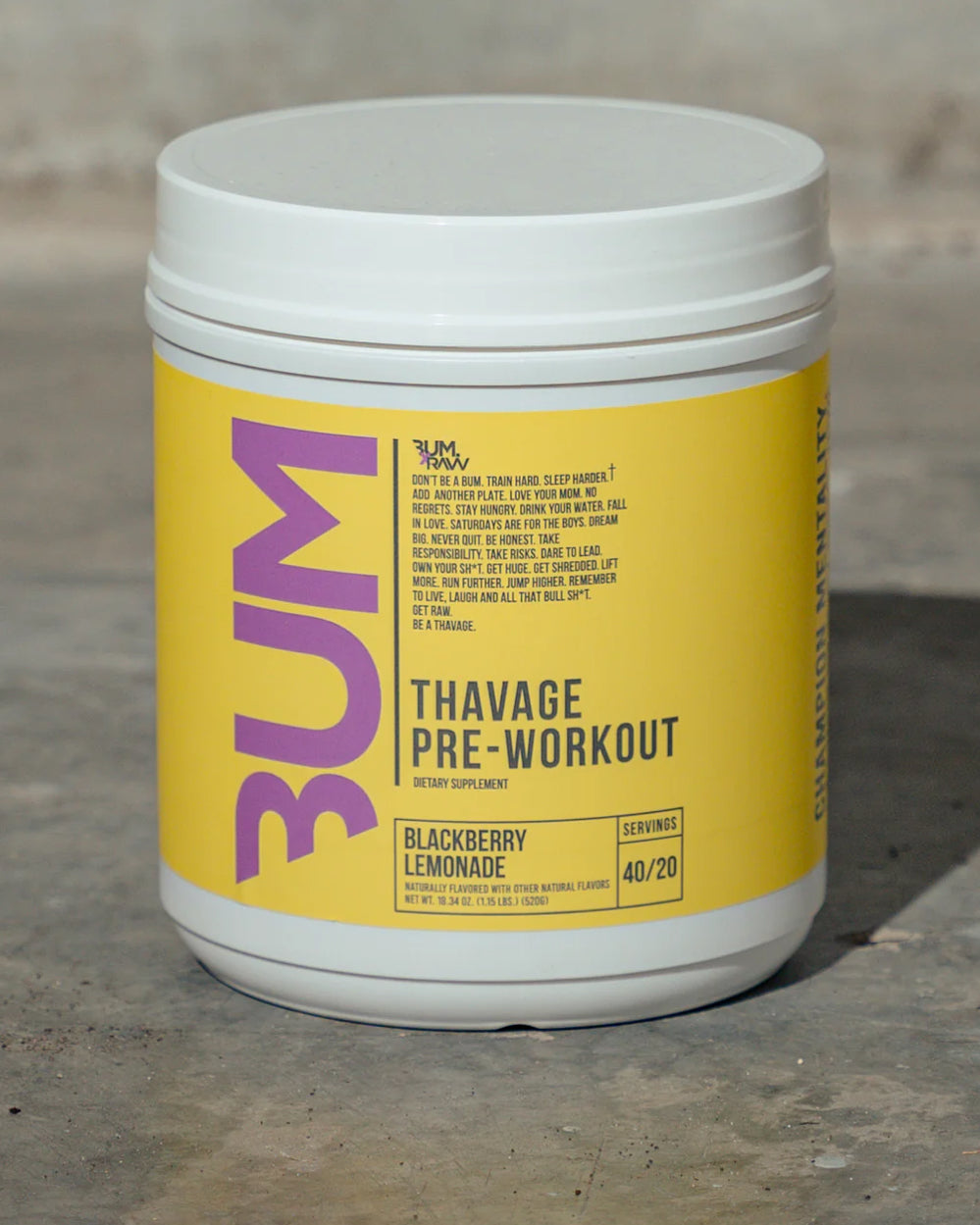 CBUM 3 TURBA PRE ENTRENAMIENTO