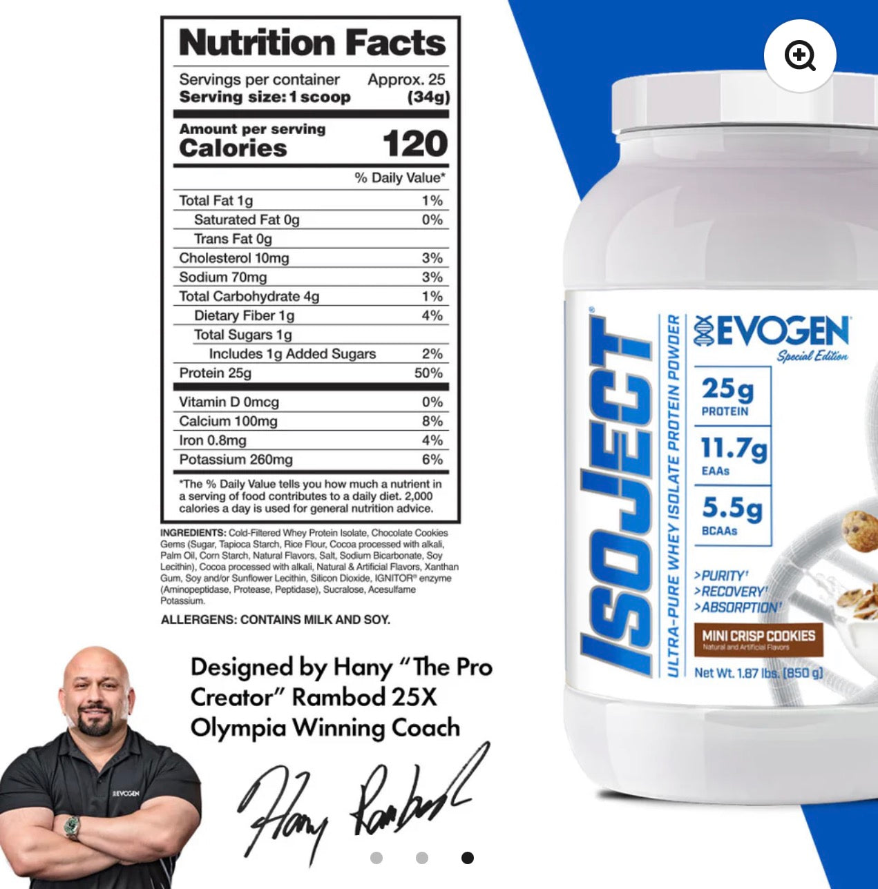 Isoject Whey Protein Isolate