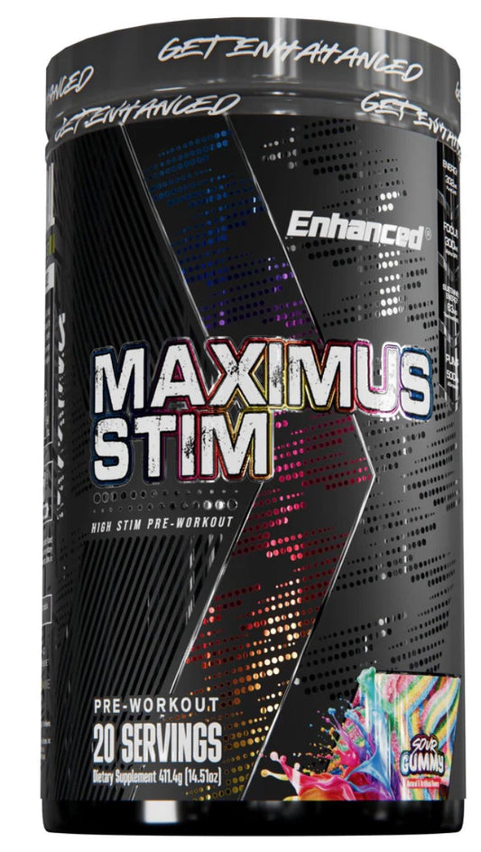 MAXIMUS STIM
High Stim Pre-Workout
