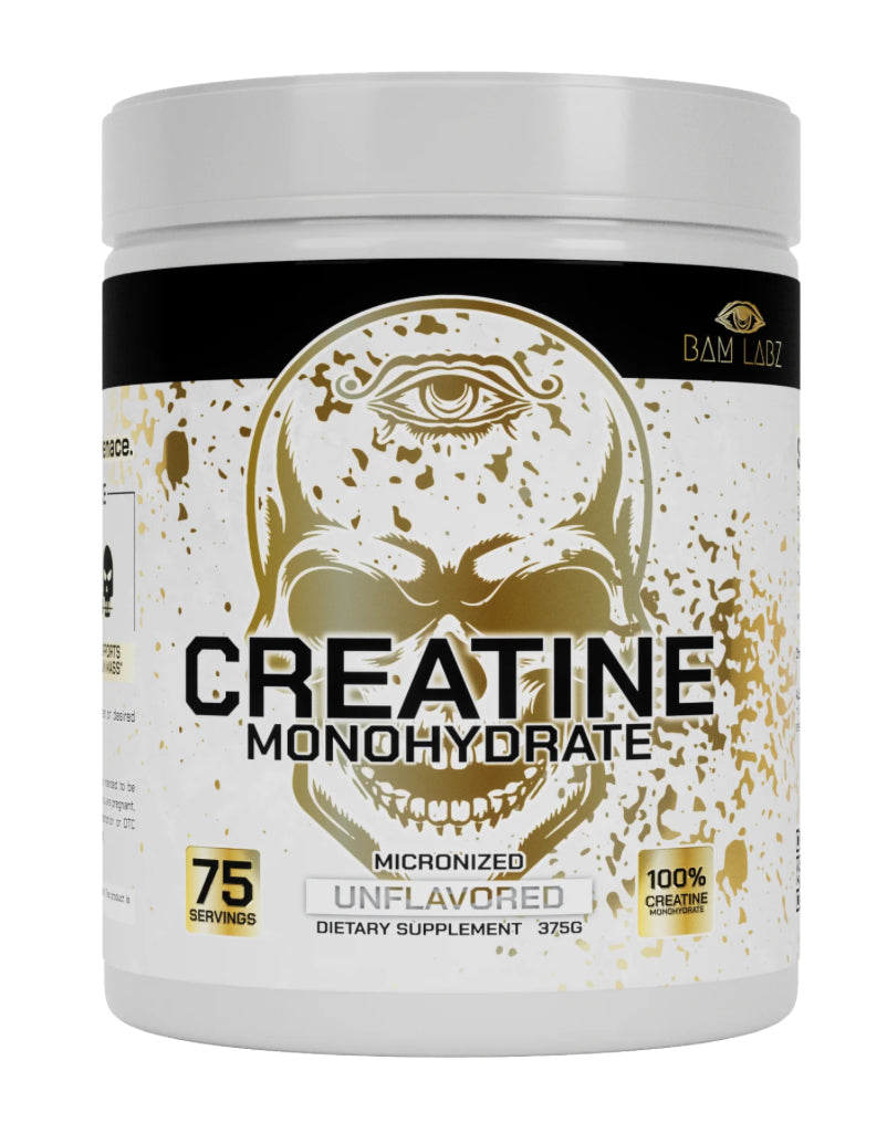 BAM LABZ - Creatine Monohydrate - 75 Servings (Unflavored)