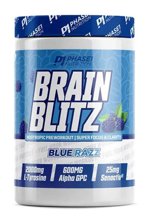 P1 : BRAIN BLITZ®
Nootropic Focus Preworkout