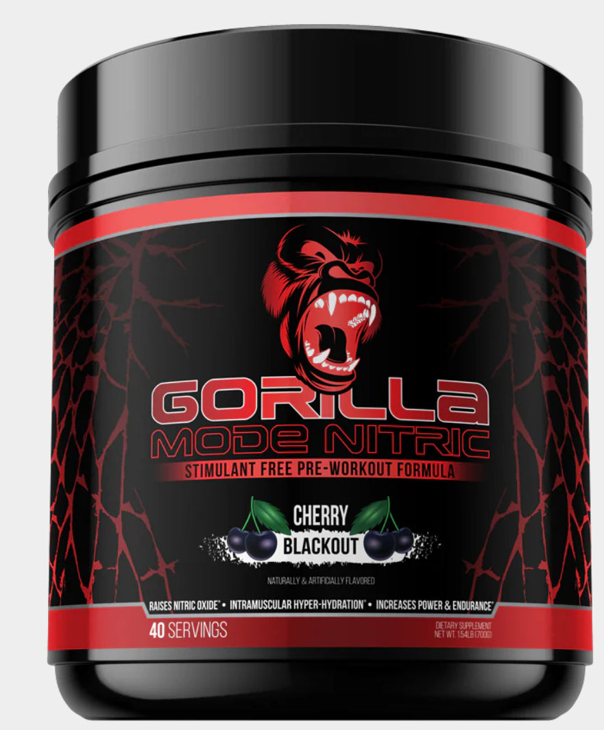 GORILLA MODE NITRIC Stimulant Free Pre-Workout Formula