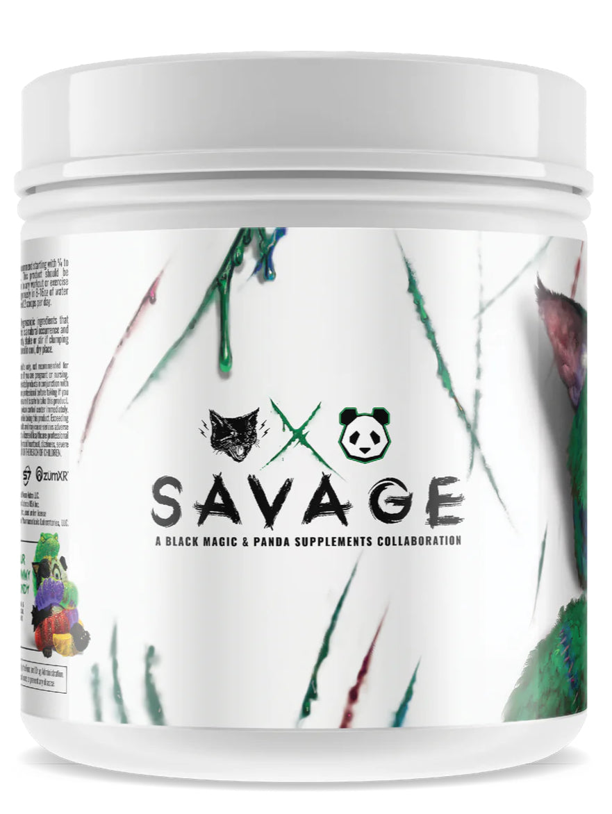 All New! PANDA vs Black Magic - SAVAGE Pre Workout