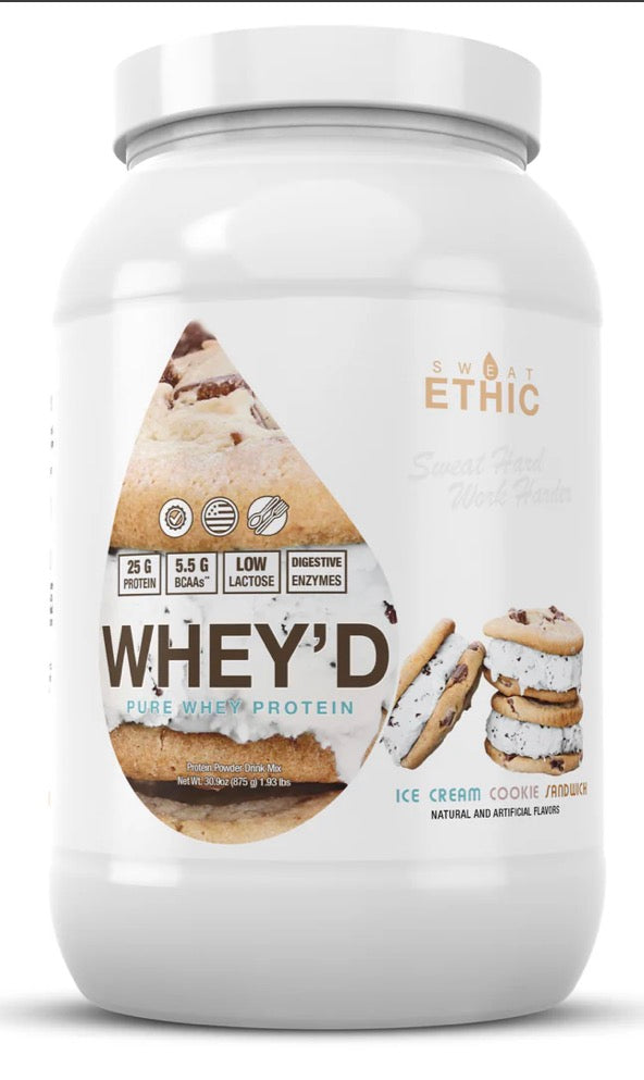SWEAT ETHIC
WHEY'D PROTEIN