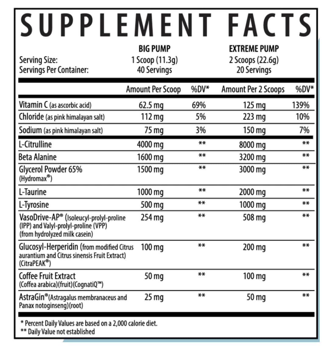 HYDRAULIC V2 // NON-STIM PRE-WORKOUT