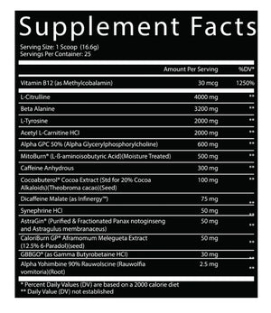 MANHATTAN PROJECT: THERMOGENIC PREWORKOUT