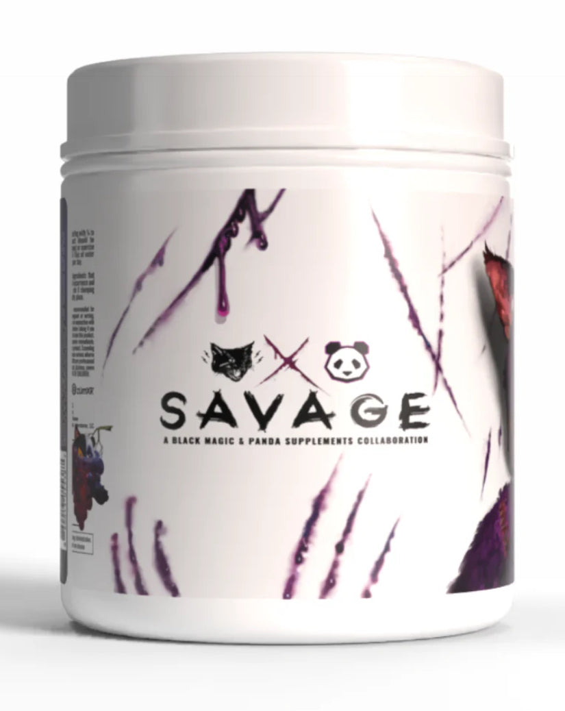 All New! PANDA vs Black Magic - SAVAGE Pre Workout