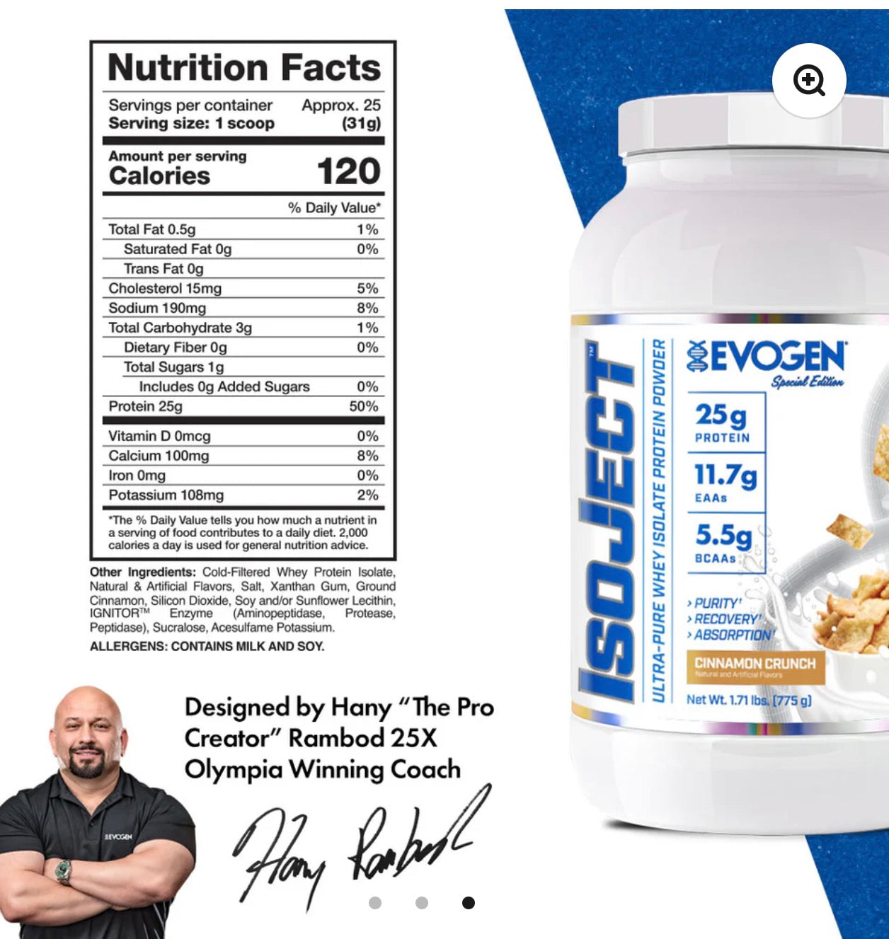 Isoject Whey Protein Isolate