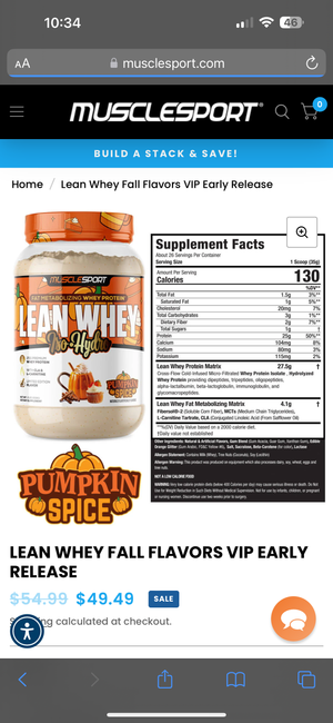 MUSCLE SUPORT Lean Whey™ 2lb