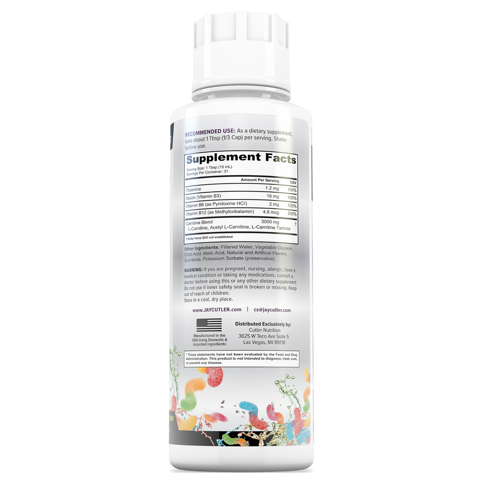 LIQUID L-CARNITINE 3000: METABOLISM & ENERGY SUPPORT