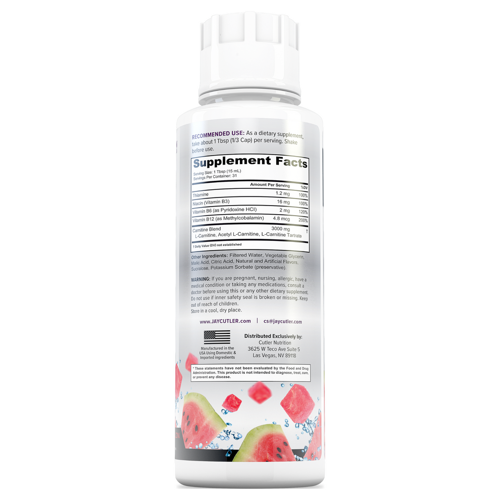 LIQUID L-CARNITINE 3000: METABOLISM & ENERGY SUPPORT