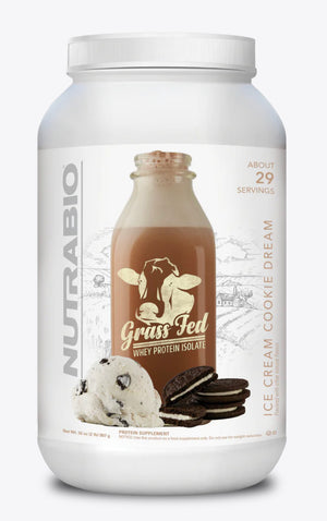 NUTRA-BIO Grass Fed Whey Protein Isolate