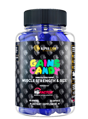GAINS CANDY™ RIPFACTOR™ - Increase Muscle Strength & Size†